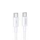 Кабель REMAX Marlik Series 65W PD Fast Charging Data Cable RC-C021 C-C 1M White 6954851235736 фото 1