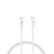 Кабель REMAX Marlik Series PD 65W Fast Charging Cable RC-191 C-C Type C-Type C-White 6954851214458 фото 1