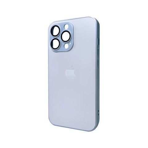 Чохол для смартфона AG Glass Matt Frame Color Logo for Apple iPhone 12 Pro Sierra Blue AGMattFrameiP12PLBlue фото