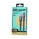 Кабель REMAX Pisces Series Zinc Alloy Braided Data Cable CB37 1.2M (A-C)-66W 6954851262398 фото 2